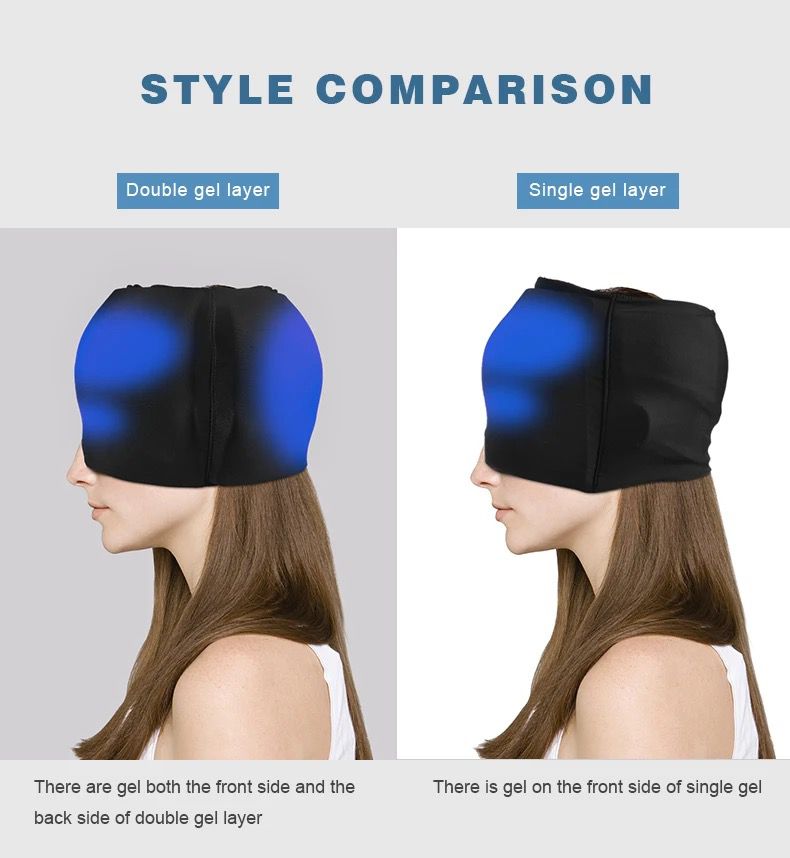 Miniatura 3 de Gorro Gel Alivio Migraña Dolor Cabeza